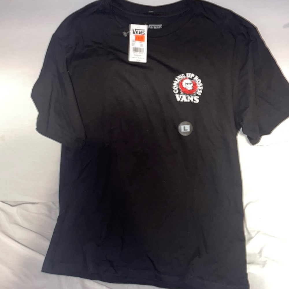 New coming up roses vans shirt